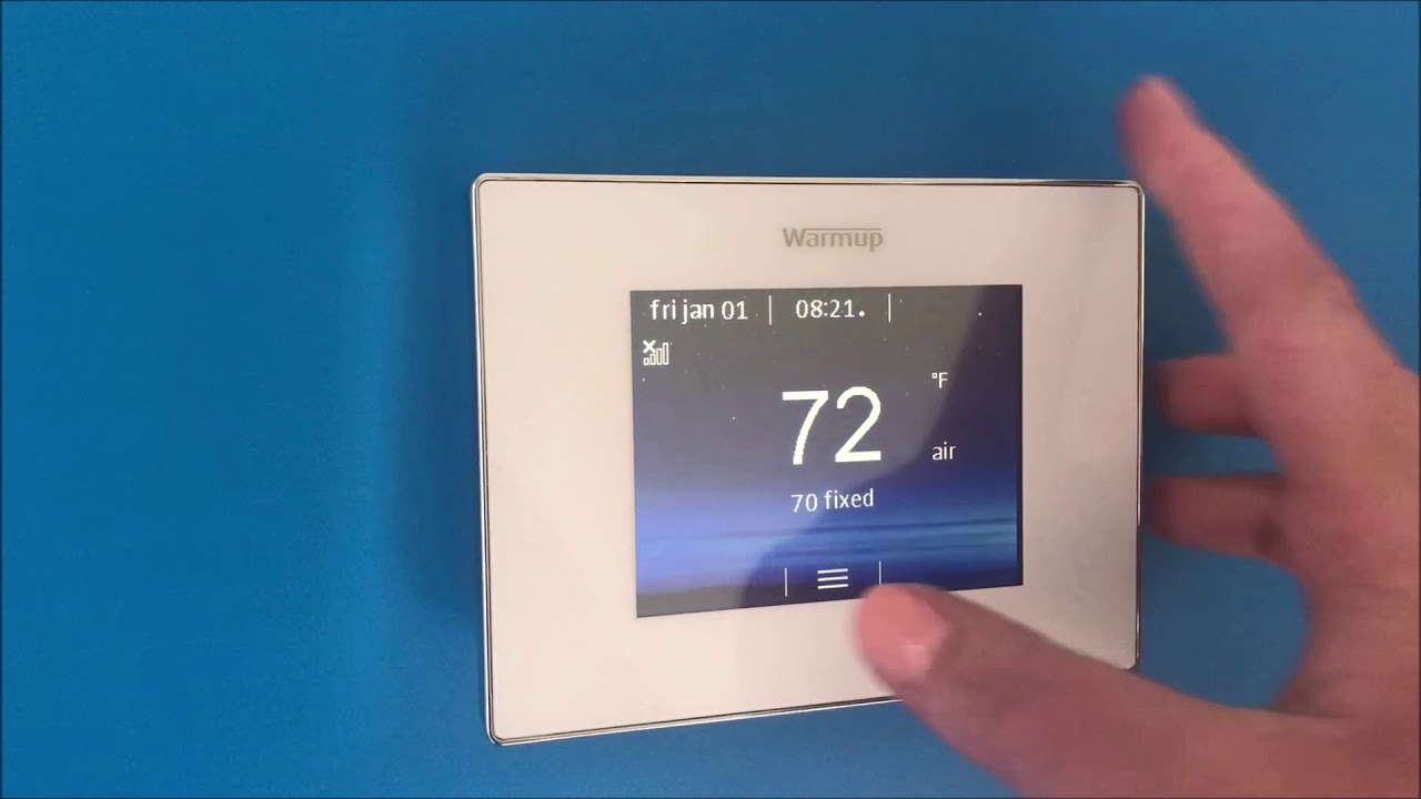 Installez un thermostat intelligent et programmable