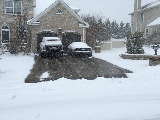 faire fondre la neige de l'allée sans sel